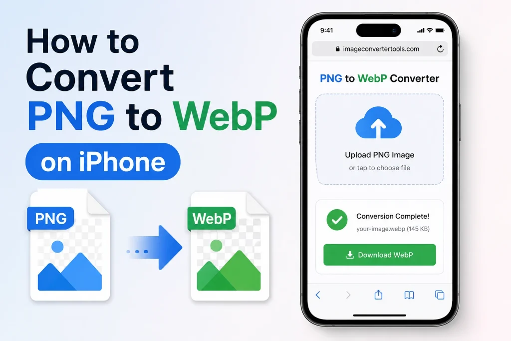 How to Convert PNG to WebP on iPhone
