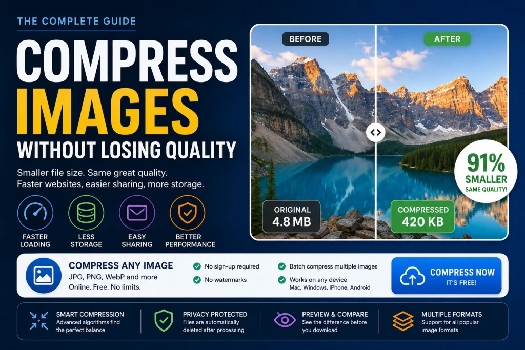 How to Compress an Image Without Losing Quality
