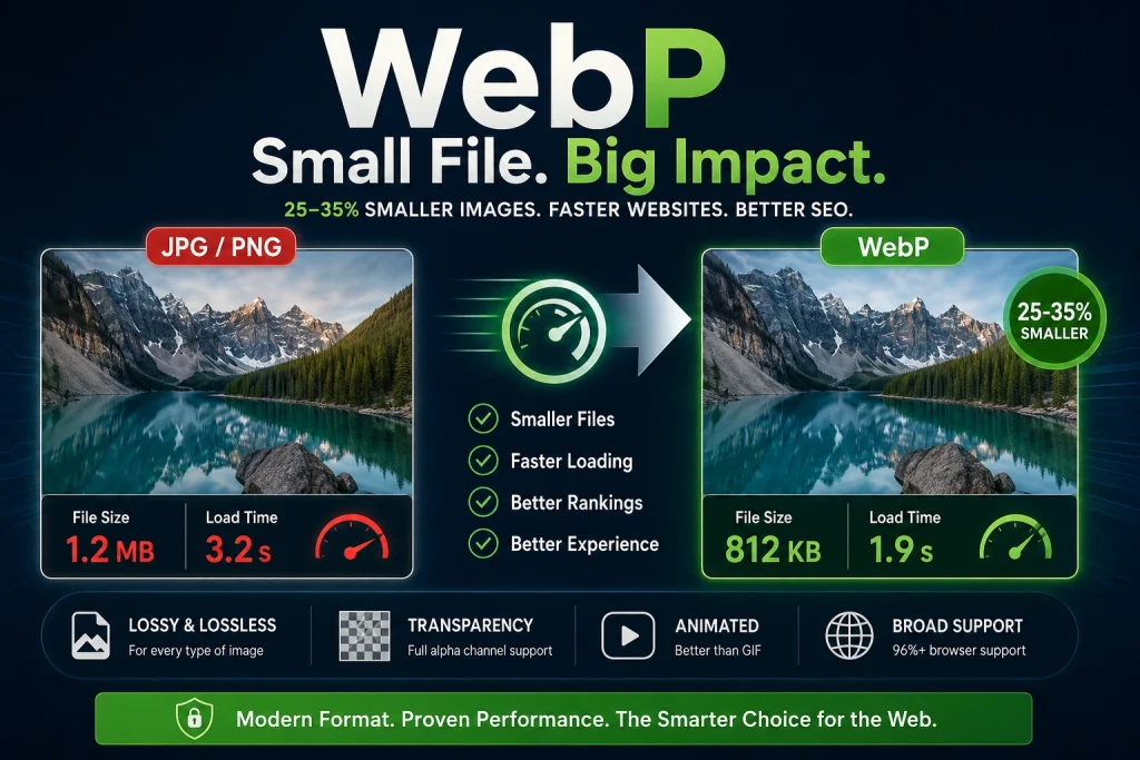 What Is WebP Format — How It Works and When to Use It