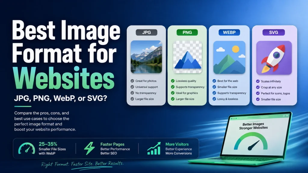 Best Image Formats for Websites