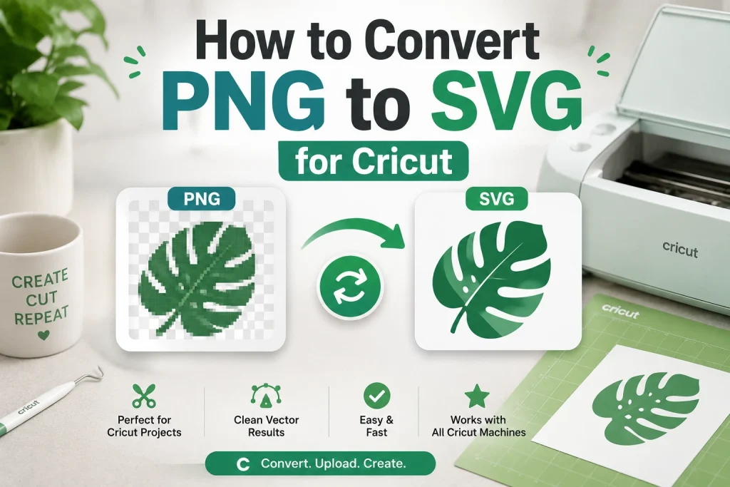 How to Convert PNG to SVG for Cricut