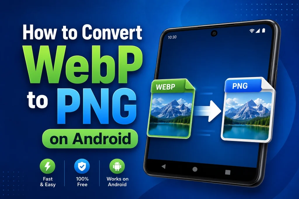 How to Convert WebP to PNG on Android