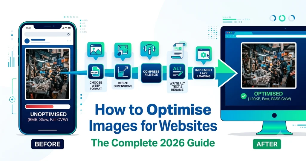 How to Optimise Images for Websites — The Complete 2026 Guide