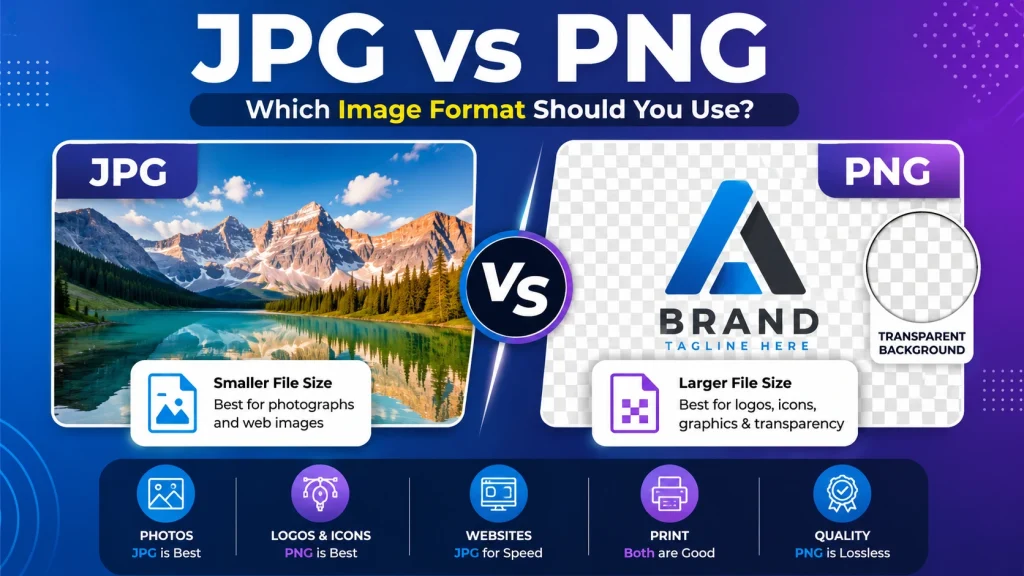 JPG vs PNG — What's the Difference and Which Should You Use