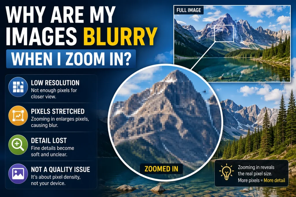 Why Are My Images Blurry When I Zoom In