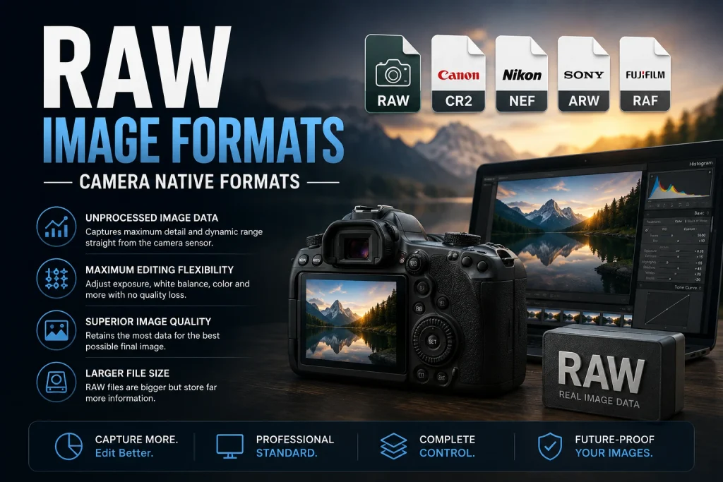 RAW Image Formats — Camera Native Formats