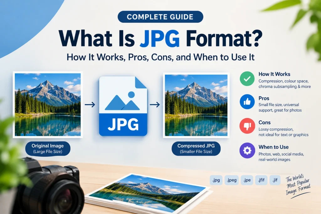 What Is JPG Format — How It Works, Pros, Cons and When to Use It