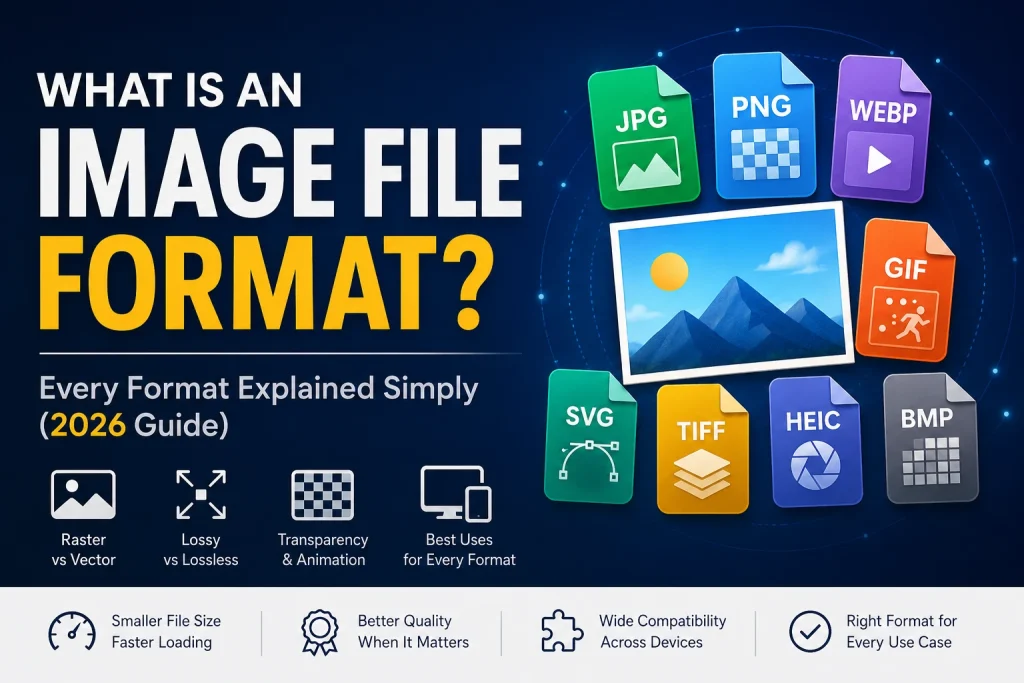 What Is an Image File Format — Every Format Explained Simply