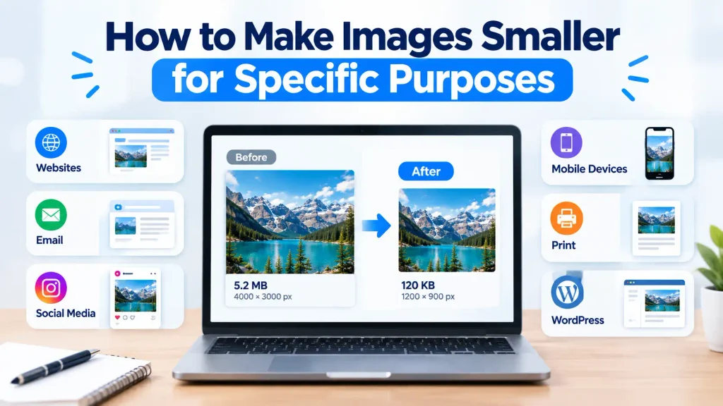 How to Make Images Smaller for Specific Purposes
